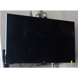 LG TV WITH SWIVEL WALL MOUNT - APPROX 24"
