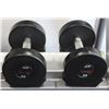 Image 1 : PAIR OF 25LB GP DUMBBELLS