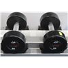 Image 1 : PAIR OF 20LB GP DUMBBELLS