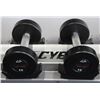 Image 1 : PAIR OF 15LB GP DUMBBELLS