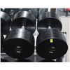 Image 1 : PAIR OF 100LB GP DUMBBELLS