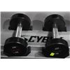 Image 1 : PAIR OF 15LB GP DUMBBELLS