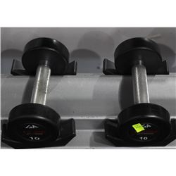 PAIR OF 10LB GP DUMBBELLS
