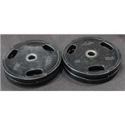 LOT OF 4 - 45LB GP FREE WEIGHTS