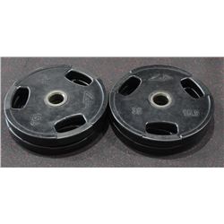 LOT OF 4 - 35LB GP FREE WEIGHTS