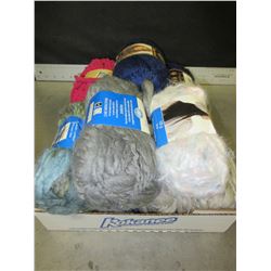Flat with 10 New Skeins of YARN / Assorted