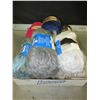 Image 1 : Flat with 10 New Skeins of YARN / Assorted