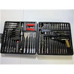 New 90 piece Quick Change Drill & Driver Set with case
