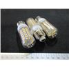 Image 1 : 3 New 69 LED Cobb Lightbulbs warm white great for livingroom/bedroom