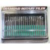 Image 1 : New set of 20 Diamond Rotary Files with case