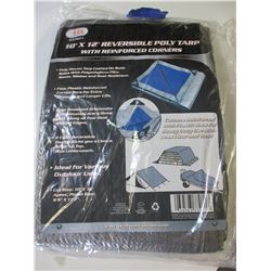 New 10 x 12 foot Tarp / reversable