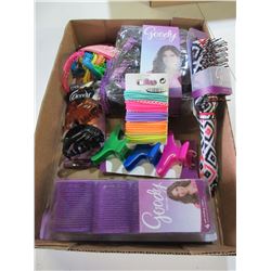 Flat of New Goody Hair Products