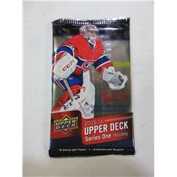 1 Pack of 8 Hockey Cards Upper Deck 2015/16 series one / Get a McDavid