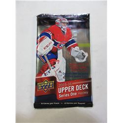 1 Pack of 8 Hockey Cards Upper Deck 2015/16 series one / Get a McDavid
