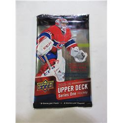 1 Pack of 8 Hockey Cards Upper Deck 2015/16 series one / Get a McDavid