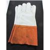 Image 1 : 2 New Pairs of Mig/Tig Welding Gloves / size XL full grain Cowhide