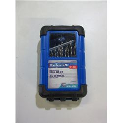 New MasterCraft 21 piece Drill Bit set