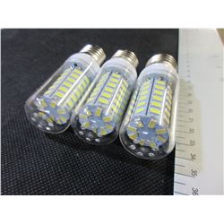 3 New 56 LED Cobb Lightbulbs / save on power / cool white