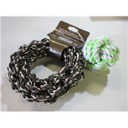 New Braided Ball & Hoop for Dogs