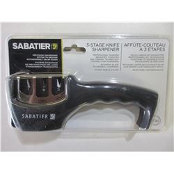 New Sabatier 3 stage Knife Sharpener / Professional Diamond/Tungsten