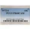 Image 3 : 1972-S ROOSEVELT DIME PCGS PR68 CAM