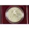 Image 1 : 1988-S US OLYMPIC PROOF SILVER DOLLAR