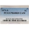 Image 3 : 1971-S LINCOLN CENT PCGS PR68RD CAM