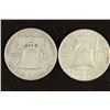 Image 2 : 1953-D & 1961-D FRANKLIN HALF DOLLARS