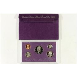 1992 US PROOF SET (WITH BOX)