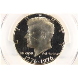 1976-S SILVER KENNEDY HALF DOLLAR PCGS PR69 DCAM