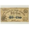 Image 1 : 1870 STATE OF NORTH CAROLINA 25 CENT OBSOLETE BANK