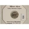 Image 3 : SILVER AKCE EARLY OTTOMAN EMPIRE COIN 1299-1453 AD