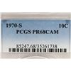 Image 3 : 1970-S ROOSEVELT DIME PCGS PR68 CAM