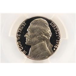 1976-S JEFFERSON NICKEL PCGS PR69 DCAM