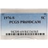 Image 3 : 1976-S JEFFERSON NICKEL PCGS PR69 DCAM