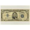Image 1 : 1934-C $5 SILVER CERTIFICATE BLUE SEAL
