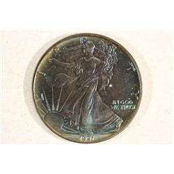 1991 AMERICAN SILVER EAGLE UNC OBV. HAS