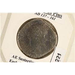 137-161 A.D. ANTONINUS PIUS ANCIENT COIN
