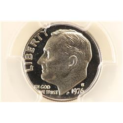 1976-S ROOSEVELT DIME PCGS PR69 DCAM