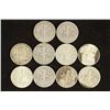 Image 2 : 10 ASSORTED SILVER ROOSEVELT DIMES