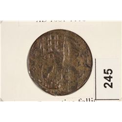 1081-1118 A.D. JESUS CHRIST ANCIENT COIN