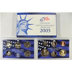2005 US PROOF SET (WITH BOX)
