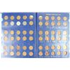 Image 2 : 1941-UP LINCOLN CENT ALBUM 76 COINS COMPLETE