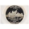 1999-S SILVER NEW JERSEY QUARTER PCGS PR69 DCAM