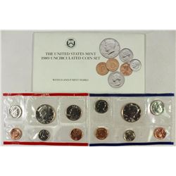 1989 US MINT SET (UNC) P/D (WITH ENVELOPE)