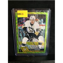 SIDNEY CROSBY 2016-17 OPC PLATINUM - EMERALD SURGE 07/10