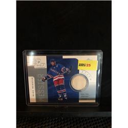 MARK MESSIER 2001 UD TOP SHELF GAME USED STICK CARD