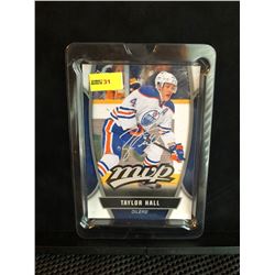 TAYLOR HALL 2013-14 MVP UD SERIES 1 OVERSIZED CARD SILVER SCRIPT