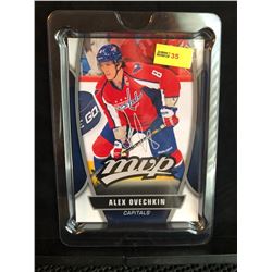 ALEX OVECHKIN 2013-14 MVP UD SERIES 1 OVERSIZED CARD SILVER SCRIPT