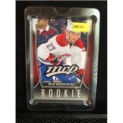 ALEX GALCHENYUK 2013-14 MVP UD SERIES 1 OVERSIZED ROOKIE CARD SILVER SCRIPT